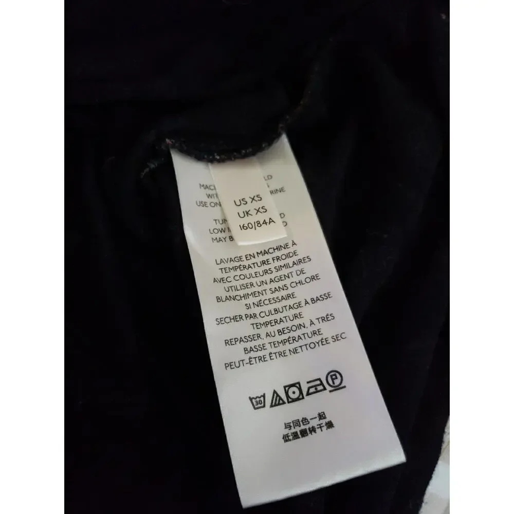 Free People Make It Easy Top in Dark Knight Floral Dark Knight Sz XS Flaw (V5